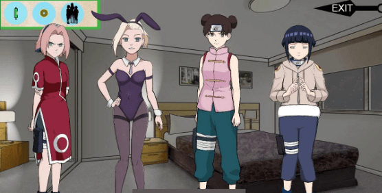 火影同人 忍者后宫 V1.3b PC和安卓精修汉化作弊版，有攻略