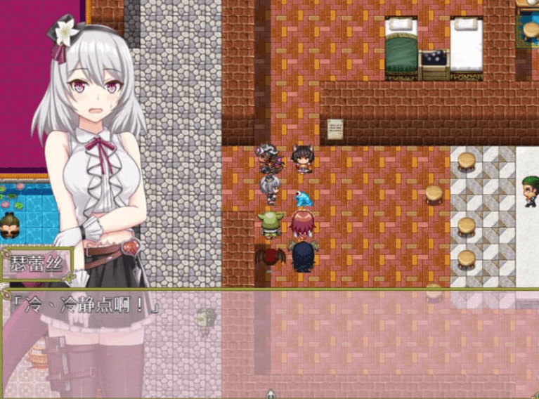 柜台小姐是魅魔 用那啥来帮助大家完成任务! 中文版